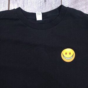 Smile Movie Promo Adult Large Horror Promotional Black Short Sleeve T-Shirt